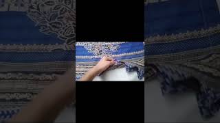 Simple kapron per designing karny ka tarika cutting and stitching diy kameezshalwar fashion [upl. by Ennovyhs]