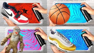 BEST of HYDRO DIPPING Compilation  Nike AIR Max 97  Basketball  King Kong  Air Jordan Sneaker [upl. by Ratcliff]