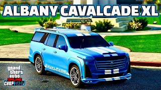 NEW Albany Cavalcade XL Customization  GTA ONLINE THE CHOP SHOP DLC [upl. by Rockafellow]