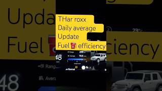 THARROXX DAILY AVERAGE FUEL EFFICIENCY ax5L AUTOMATIC4x4 tharmodification 5doorthar tharroxx 1 [upl. by Assiruam]