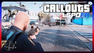 LSPDFR All Native Callouts  Variations Samples  GTA V [upl. by Epperson]