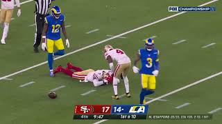 49ers’ Jaquiski Tartt drops easy interception [upl. by Marita26]