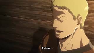 Reiner and Bertolt reveal Armored titan vs Eren full fight [upl. by Almond]