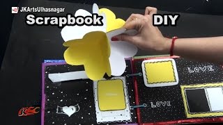 How to make a Scrapbook  14 Greeting cards Scrapbook Tutorial  Gift Idea  JK Arts 1047 [upl. by Sergei35]