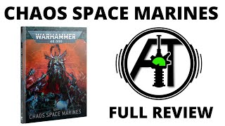 Codex Chaos Space Marines 10th Edition  Full Rules Review [upl. by Blader765]