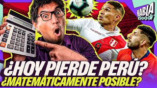 ¿PERÚ SERÁ ELIMINADO  TONINO quotHOY GANAMOS Y CLASIFICAMOSquot  Sacamos la CALCULADORA  Habla Good [upl. by Llednew]