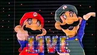 1990  Barbie amp Mario Brothers Featured in Ice Capades 50th Anniversary Show [upl. by Derek]