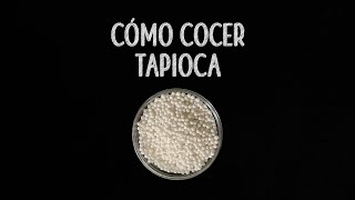 CÓMO COCER TAPIOCA [upl. by Pheni291]