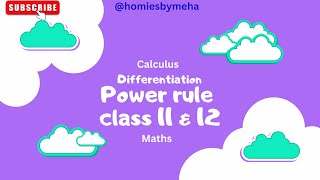 differentiation power rule  differentiation theorems of derivation class 11 amp 12  power rule [upl. by Atinid874]