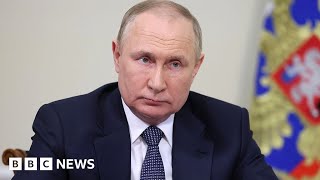 Putin warns UK over depleted uranium weapons  BBC News [upl. by Sanborne]