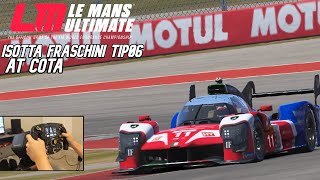 Le Mans Ultimate Isotta Fraschini TIP06 at COTA 2024 Pack 2 [upl. by Jones]