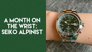 A Month on the Wrist Review Is the Reference SPB121J1 The Best Alpinist [upl. by Hole494]