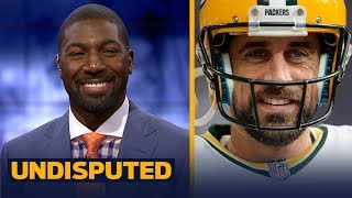 Greg Jennings argues Aaron Rodgers over Tom Brady as the best QB  NFL  UNDISPUTED [upl. by Narcissus]