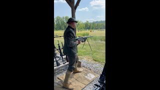 Chauchat Model 1915 At The Range [upl. by Avin]