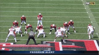 Texas Tech Offensive Line Vs Houston 2018 [upl. by Okiam]