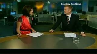 CNN TV anchors Belinda Heggen and Mark Aiston behaving badly [upl. by Duwe48]