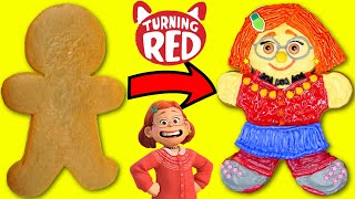 Disney Pixar Turning Red Mei Gingerbread Man Cookie Decoration DIY [upl. by Sherrod]