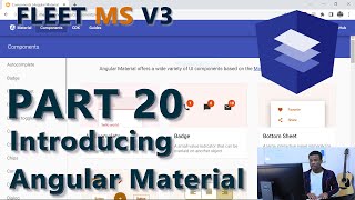 Part 20  Introducing Angular Material [upl. by Daven888]