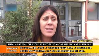 NATALIA ENDEIZA  DIR ESCUELAS AUTOGESTIONADAS GENERATIVAS Y PRIVADAS [upl. by Aner]