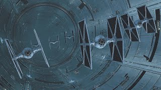 Escaping Coruscant Scene  Tie Fighter Chase  Star Wars Jedi Survivor [upl. by Austin624]