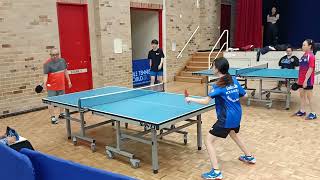 2023 spring sndtta div 2 semi Peter Lin vs Enpei Chen set 4 [upl. by Ellenaj399]