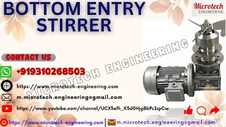 BOTTOM ENTRY STIRRER [upl. by Ssecnirp]