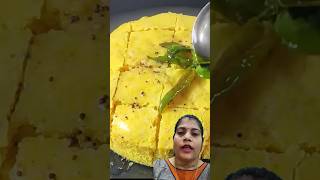 Khaman dhokla  मार्केट जैसा परफेक्ट खमन ढोकला  Gujarati dhokla shorts trending viral recipe [upl. by Elna750]