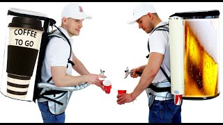 5Litre Backpack Drink Dispensing Ultimate Portable Beverage Solution 🥤 BackpackDrinkDispensing [upl. by Nolyat797]