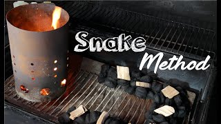 How To Charcoal Snake Method Easy Simple [upl. by Miof Mela629]