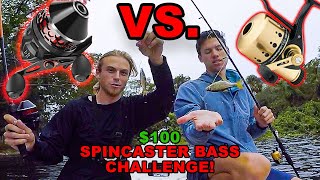 Spincaster 1v1 Bass Fishing CHALLENGE Ft KastKing Brutus [upl. by Maryanne]