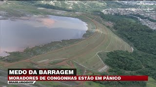 MG Cidade de Congonhas é ameaçada por barragem [upl. by Reinhart]