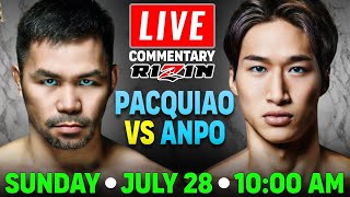 🔴LIVE Manny Pacquiao vs Rukiya Anpo Full Fight Commentary Pedro Taduran vs Ginjiro Shigeoka Fight [upl. by Sulihpoeht226]