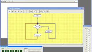 Ambiente de Programación de PICAXE  Diagrama de Flujo [upl. by Kendell]