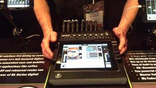 Kraft Music  Mackie DL806 Digital Mixer w iPad Control Demo at NAMM 2013 [upl. by Joan745]