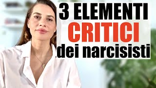 3 ELEMENTI FUORI DAL CONTROLLO DEI NARCISISTI [upl. by Eener]