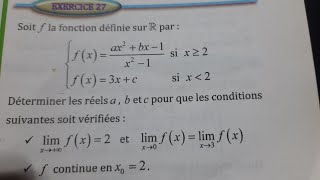 limite et continuité 2ème BAC PC et SVT [upl. by Naret537]