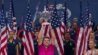 50 for 50 Stan Wawrinka 2016 US Open Tennis Men’s Singles Champion [upl. by Tandi]