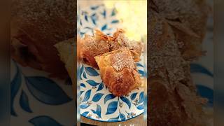 Selanik bougatsa 🇹🇷kremalı selanik böreği tatlı shorts greek turkish tatlı cake food music [upl. by Huntley419]