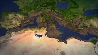 Isolation and partial desiccation of the Mediterranean  the onset of the Messinian Salinity Crisis [upl. by Arahc]