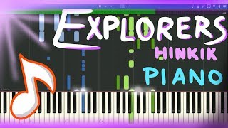 Hinkik  Explorers Piano SHEET MUSIC INCLUDED [upl. by Onia213]