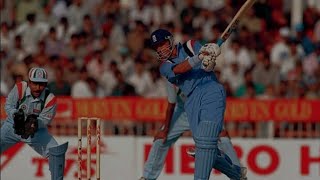 Alec Stewart Batting Vs India Alec Stewart Century India VsEngland Sharjah Champions Trophy 1997 [upl. by Ocsecnarf]