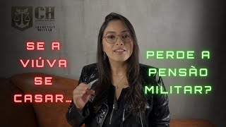 A viúva PERDE a Pensão Militar SE CASAR [upl. by Trstram]