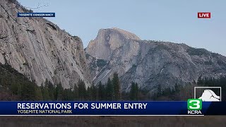 What to know about the Yosemite reservation system for 2024 [upl. by Euqinimod]