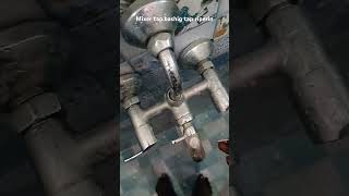 Mixer tap bashing tap reparing [upl. by Hcirdeirf]