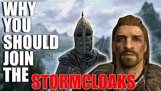 Why You Should Join The Stormcloaks  Hardest Decisions in Skyrim  Elder Scrolls Lore [upl. by Nedrob474]