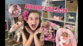 REBORN NURSERY TOUR 2019 PLUS EXCITING ANNOUNCEMENTS [upl. by Eardnaed]