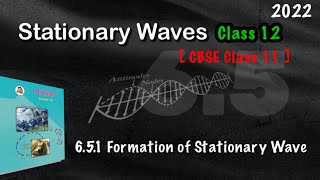 Formation of Stationary Waves class 12 Nodes amp Antinodes YourPhysicsClass [upl. by Nissie511]