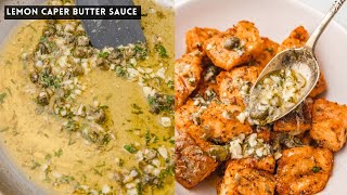 Lemon Caper Butter Sauce [upl. by Cobby]