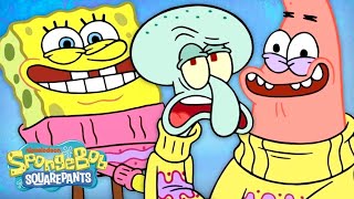 SpongeBobs Best Family Moments ❤️  50 Minute Compilation  SpongeBob [upl. by Enom]