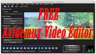 How to Download and Install Avidemux Video Editor [upl. by Holcman]